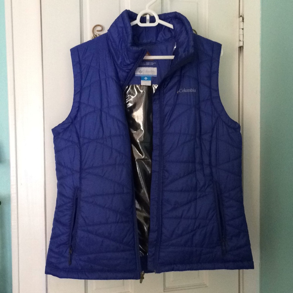 Columbia sportswear vest XL royal blue